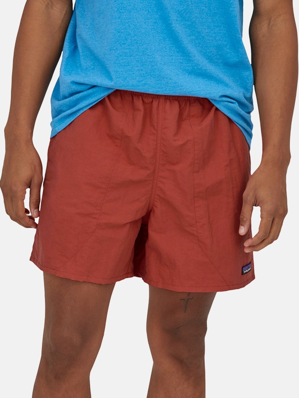Patagonia Baggies Men's Sumac Red Athletic Casual Shorts Size Medium